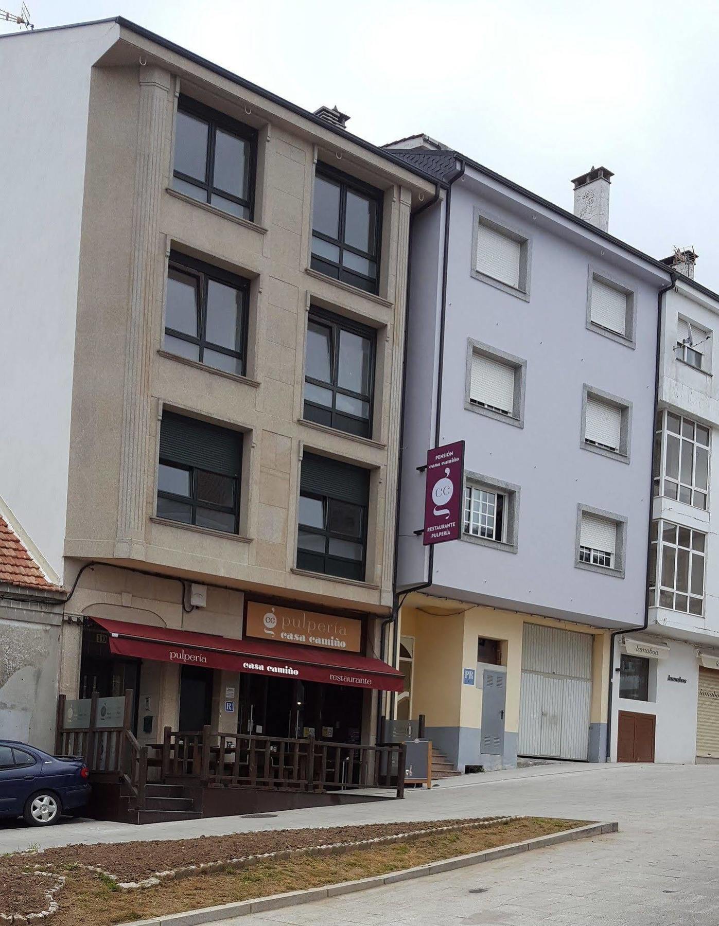 Pension Restaurante Casa Camino Palas de Rei Eksteriør bilde